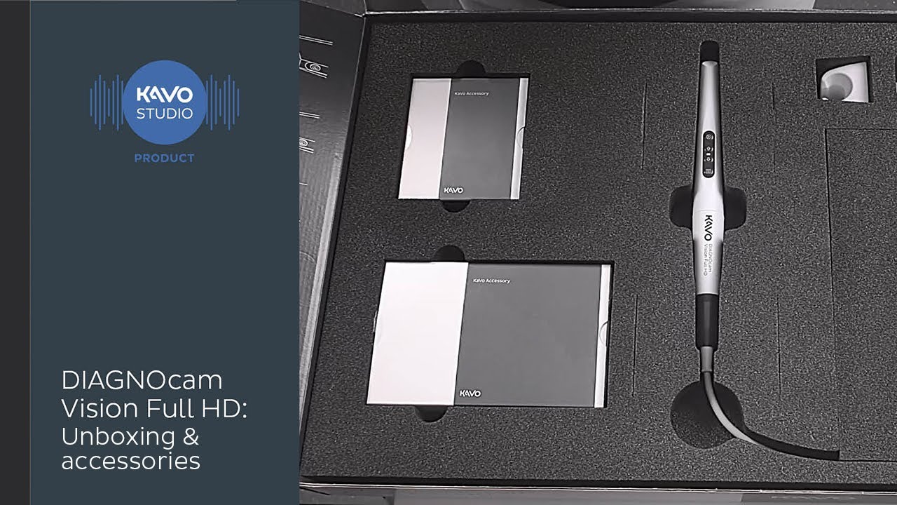 KaVo DIAGNOcam Vision Full HD: Unboxing & accessories
