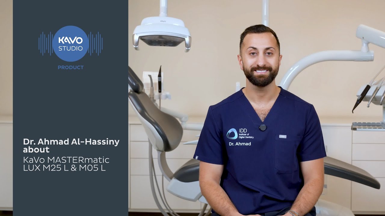 Power & Precision in daily practice: Dr. Ahmad Al-Hassiny on the KaVo MASTERmatic LUX M25 L & M05 L
