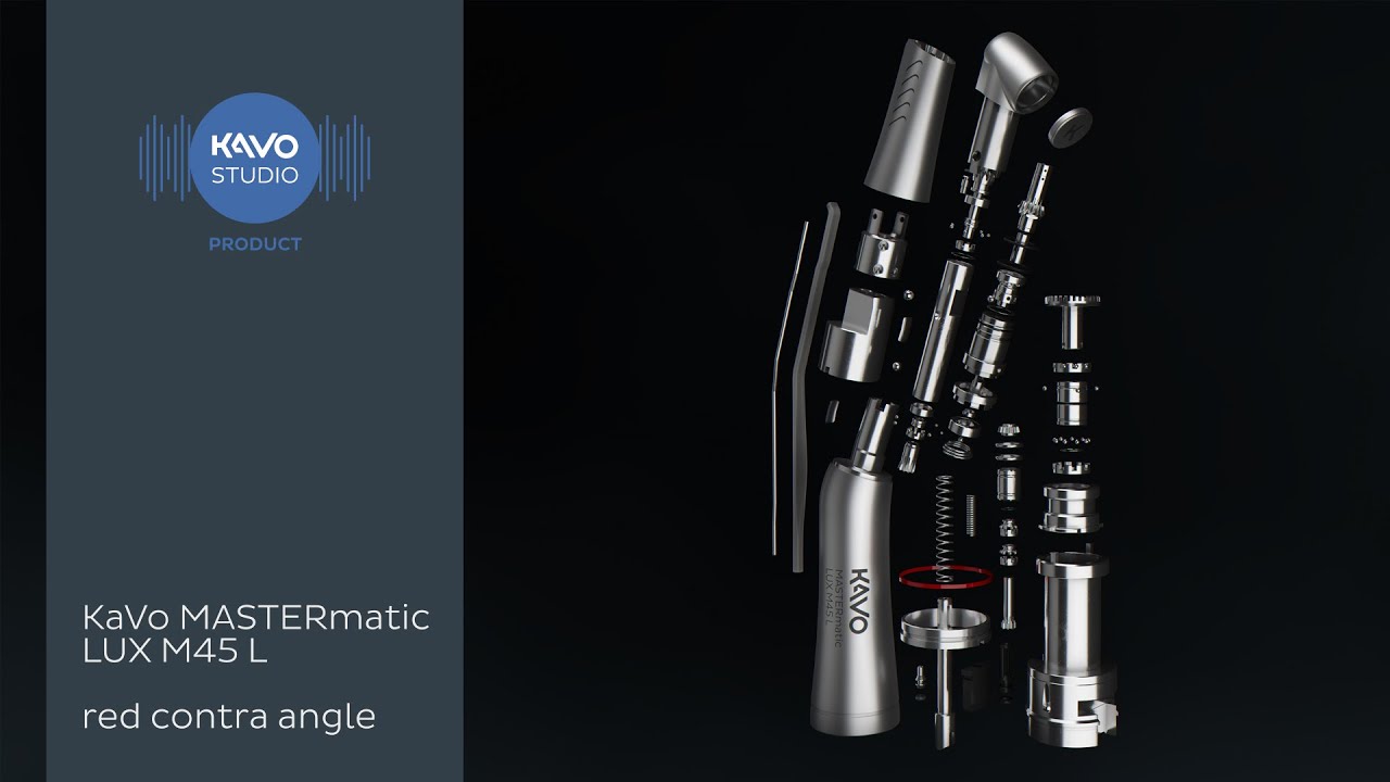 KaVo MASTERmatic LUX M45 L red contra angle
