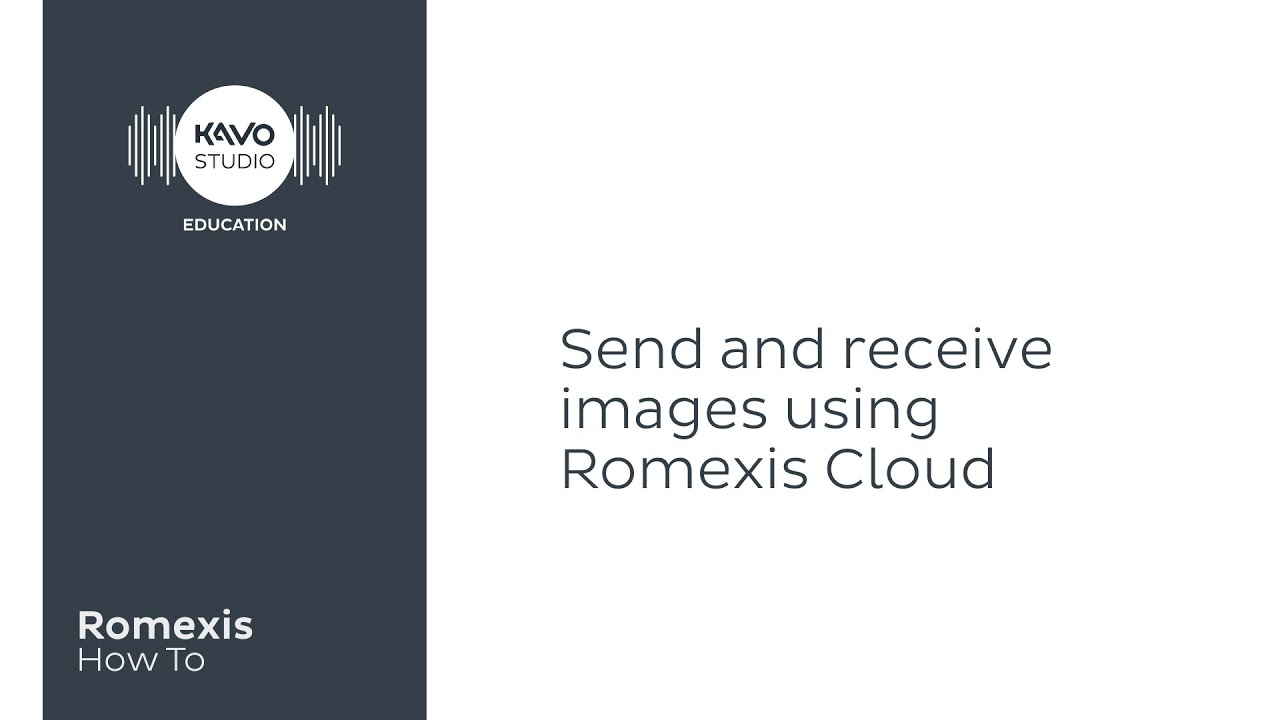Romexis How To: Send and receive images using romexis cloud in planmeca romexis